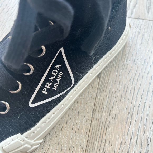 Prada high top sneakers size 5.5 - Picture 3 of 10